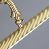 Vintage Brass LED Picture Light for Bathroom