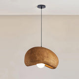 Wabi Sabi Cloud Hanging Pendant Light Over Dining Table