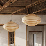 Fabric Light Pendant for Dining Room