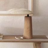 Wabi Sabi Wood for Bed Table Lamps