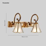 Waterproof Gold LED Bathroom Wall Lights