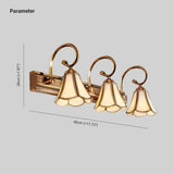 Waterproof Gold LED Bathroom Wall Lights
