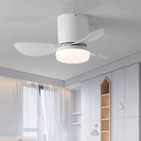 Minimalist Ceiling Fan Small With Light For Bedroom