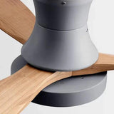 Simple Wood Design Electricity Ceiling Light With Fan