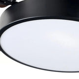 Nordic Silent Wooden Ceiling Fan With Light