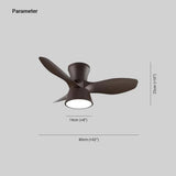 LED Ceiling Fan Light With Fan For Living Room