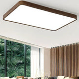 Warm and Elegant Wooden Flush Ceiling Lights - Clowas