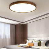 Warm and Elegant Wooden Flush Ceiling Lights - Clowas
