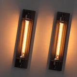 Vintage Black Iron Wall Sconce Lighting