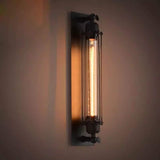 Vintage Black Iron Wall Sconce Lighting