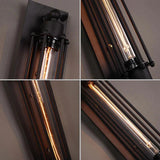 Vintage Black Iron Wall Sconce Lighting