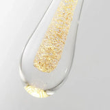 Water Droplet Linearity Gold Kitchen Pendant Light - Clowas