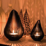 Water Droplet Metal Strip Decorative Floor Lamp - Clowas