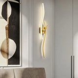 Wave Linear Remote Control Modern Wall Lights - Clowas