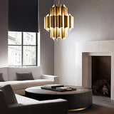 Wave Metal Sheet Modern Pendant Light - Clowas