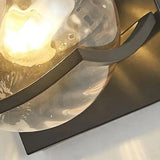 Glass Globe Modern Lounge Wall Light For Living Room