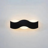 Wavy LED Wall Light for Bedroom
