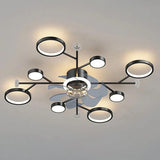 Modern Ceiling Fan With Light For Bedroom