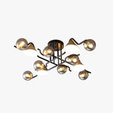 Nordic Glass Hanging Ceiling Lights for Living Room