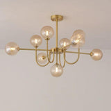 White Asymmetric Modern for Living Room Chandelier - Clowas