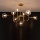 White Asymmetric Modern for Living Room Chandelier - Clowas