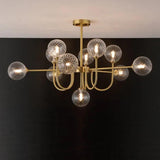 White Asymmetric Modern for Living Room Chandelier - Clowas