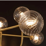 White Asymmetric Modern for Living Room Chandelier - Clowas
