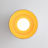 Wabi Sabi Woodgrain Metal Entryway Ceiling Light