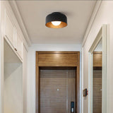 Wabi Sabi Woodgrain Metal Entryway Ceiling Light