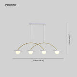 Creative Cream LED Multi Light Pendant