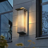 White Long Strip Solar Outdoor Wall Lamp - Clowas