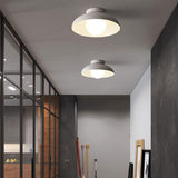 Wabi Sabi Corridor White Dome Ceiling Light