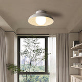 Wabi Sabi Corridor White Dome Ceiling Light