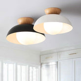 Nordic Eye-Caring Flush Mount Ceiling Light for Bedroom