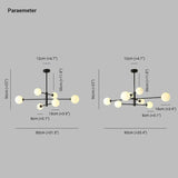 Pendant Glass Lighting with Luxurious Copper Sphere