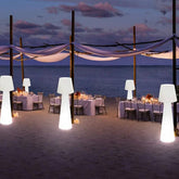 Outdoor Waterproof Glowing Pillar LED Floor Lamp
