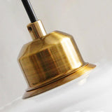 Artistic Glass Pendant Lights UFO Shape Dining Room