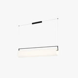 Modern White Linear LED Pendant Light