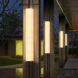 White Resin Edge LED Outdoor Wall Lights - Clowas