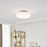 White Cream Round Led Ceiling Light for Bedroom