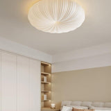 Cream LED Circle Ceiling Light for Bedroom