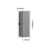 White Square Outdoor Up and Down Lights - Clowas