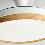 White Table Dining Room Ceiling Fan with Light - Clowas