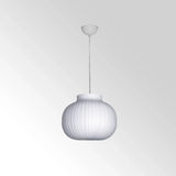 Japanese Silk Dining Room Cluster Pendant Lights