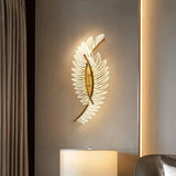 Wing Shaped Crystal Wall ights - Clowas