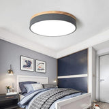 Macaron Round LED Ceiling light for Bedroom, Anti-Glare
