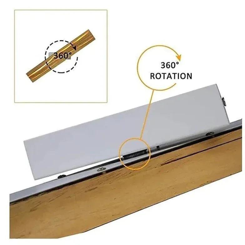 Wooden Adjustable Bedroom Reading Light - Clowas