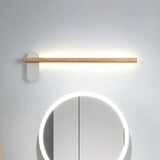 Minimalist Wooden Sconce Lighting for Bathroom