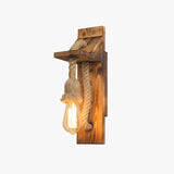 Wooden Rope Industrial Wall Lights - Clowas