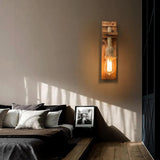 Wooden Rope Industrial Wall Lights - Clowas